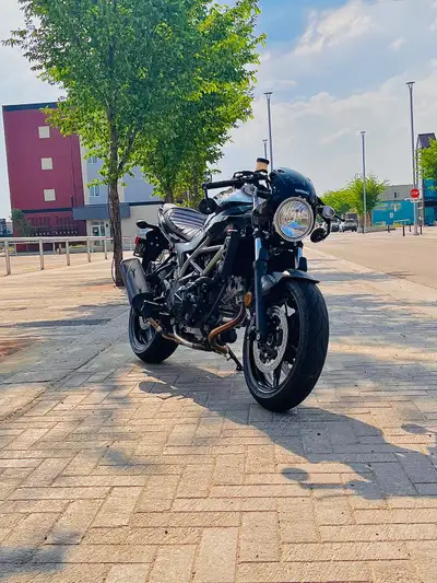 Suzuki SV650x cafe racer style bike. Pretty well new. Great bike for beginner to intermediate riders...