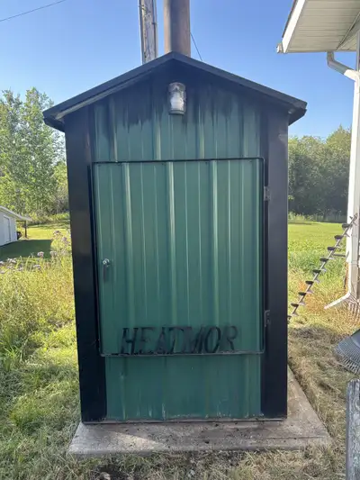 Heatmor 200 CSS outdoor wood furnace, View more