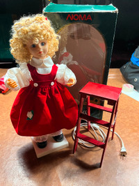 VintageNoma Little Folks. Original animated and illuminated doll
