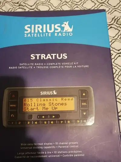 XM SIRIUS satellite RADIOs PLUS parts, View more