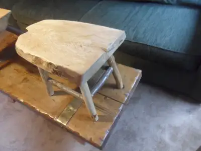 Alder foot stool, View more
