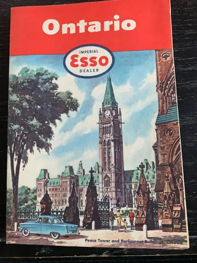 Vintage 50's Road Maps 1, View more