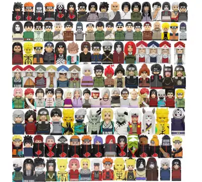 Massive custom anime minifigure collection based on Naruto & Naruto: Shippuden Includes: * Akatsuki...