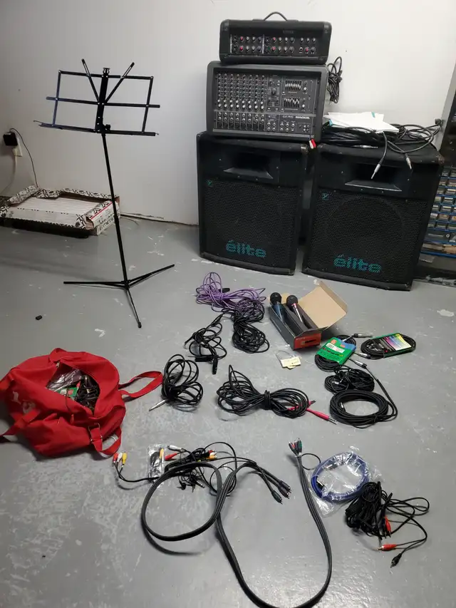 Systeme de son pour band ou dance floor yorkville in Amps & Pedals in West Island - Image 6