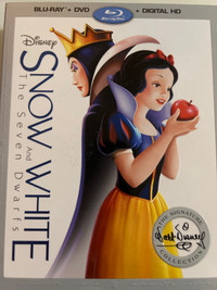 Snow White and the seven dwarfs Blu-ray DVD 22$