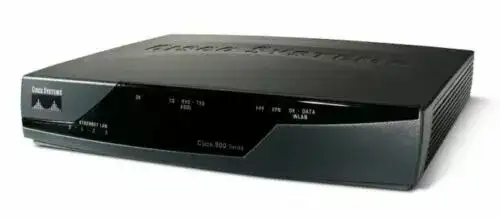 Cisco 877-SEC-K9 4-Port 10/100 Wired Router – NEW ($32.00)63694106985345120