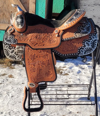 16 inch western pleasure show saddle for sale