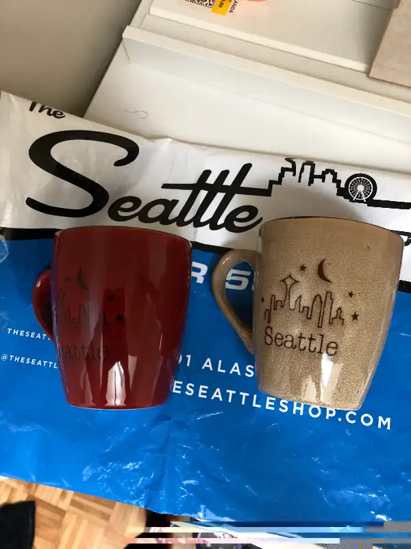 SEATTLE MUGS - brand new!!  $10 for both! in Kitchen & Dining Wares in Ottawa - Image 4