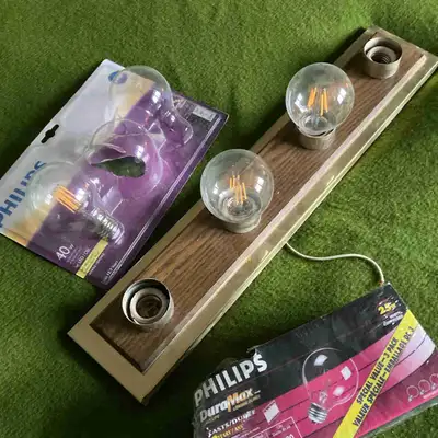 Vintage Vanity Light, View more