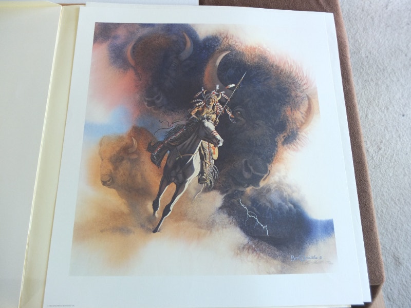 Bev Doolittle Runs With Thunder Ltd Edition Print 1029/1500 Arts