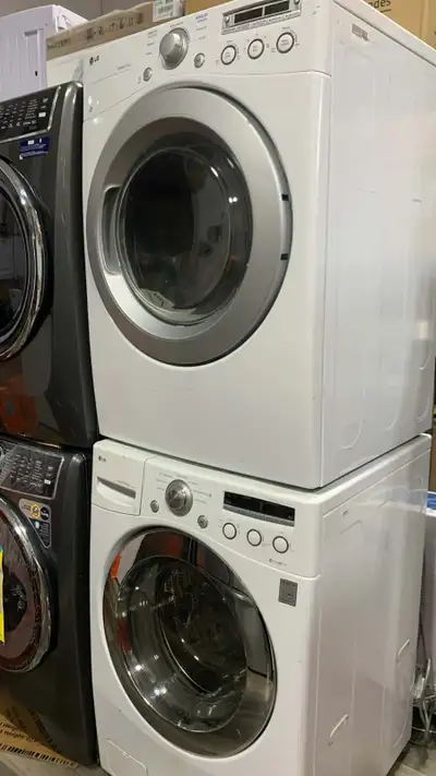 Washer Dryer LG White Used, View more