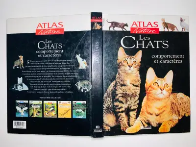 ATLAS NATURE-LES CHATS COMPORTEMENT CARACTÈRE-LIVRE 233P (C026), View more