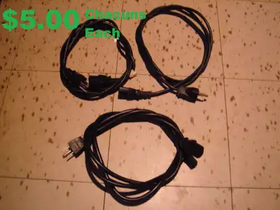 Câbles D'Alimentation---Power Cables., View more