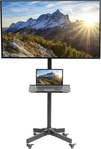 Mobile TV Cart for 13" to 60" Screens by VIVO, View more