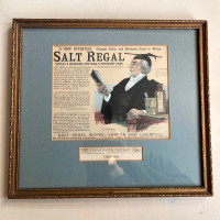 Antique Advertisement for Salt Regal, c. 1889