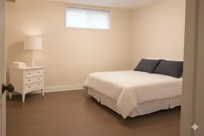 Large 2 Bedroom basement apartment with large den and separate entrance. This spacious apartment wit...
