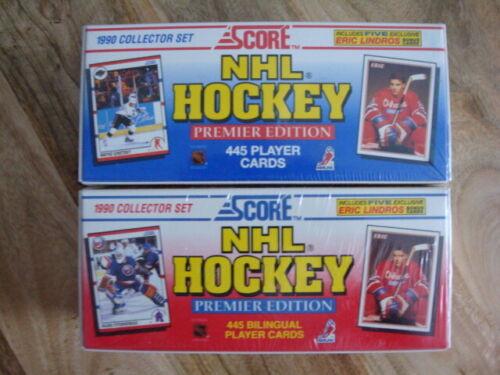 SCORE HOCKEY FACTORY SETS .… 1990-91 ($35-40) …. 91-92 ($10-18) dans Art et objets de collection  à Ville d’Halifax