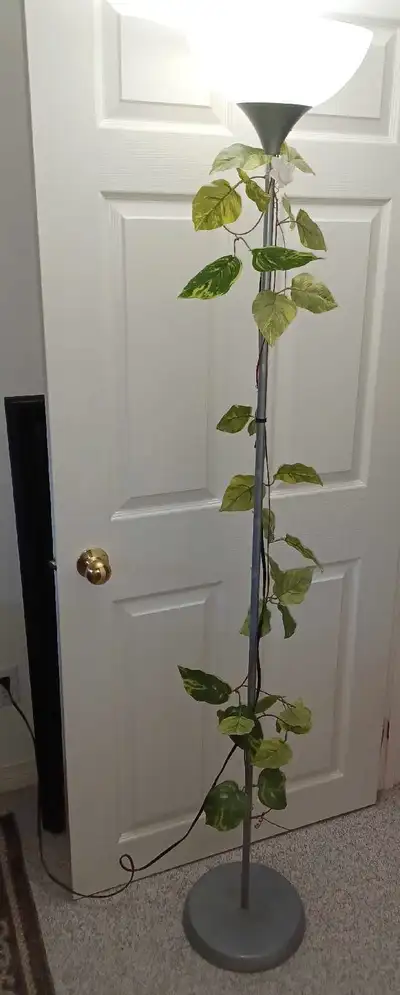 IKEA upright lamp.