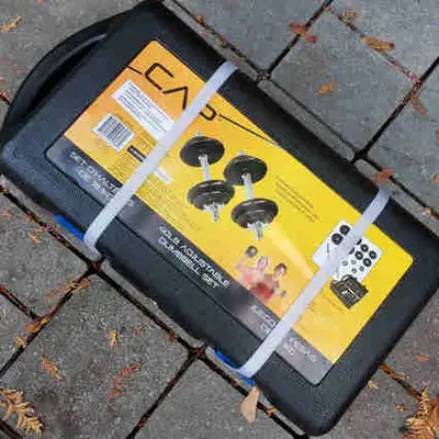 Brand New 40lb Weight Set with 2 Dumbbell Handes, View more