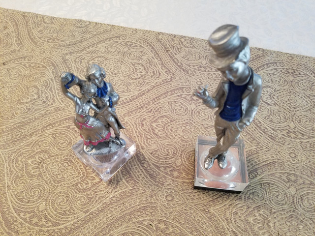 Italy Vintage LOT OF 2 Pewter Peltro Figurine Statues in Arts & Collectibles in Norfolk County