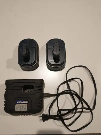 Fast Charger. Both batteries and charger are in good working order. $ 15.00 / Pkg