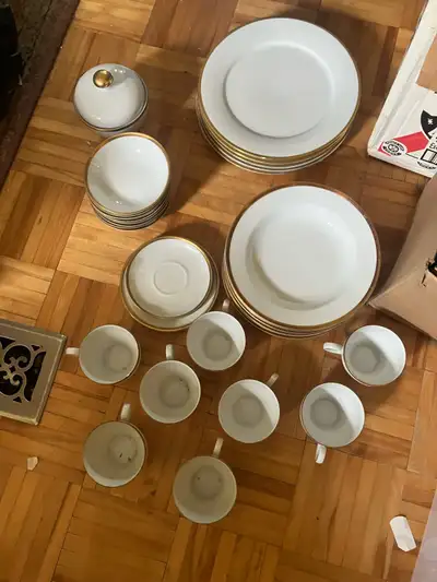 KAHALA porcelain dish and cup set, View more