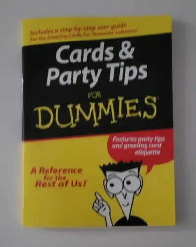 Book, Collectibles - Cards and Party Tips for Dummies, View more