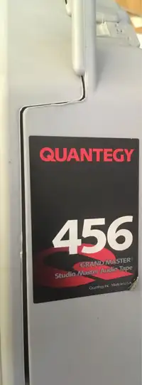 Quantegy 456 GRAND MASTER 2” Studio Master Audio Tape