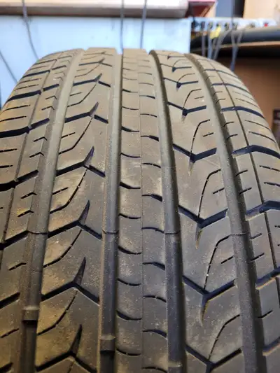 I have 1 tire. Over 90% tread remaining. 10/32nds. Joyroad Grand Tourer H/T 235/60R18 107V XL