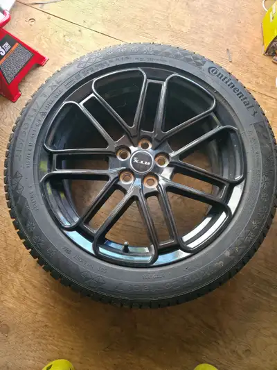 Purchased 2024, barely used for 2 seasons, 1500-2000kms. Stored indoors. Rims are RTX Cambridge Glos...