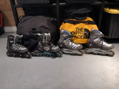 Womans Zetrablade roller blade's, size 8., View more