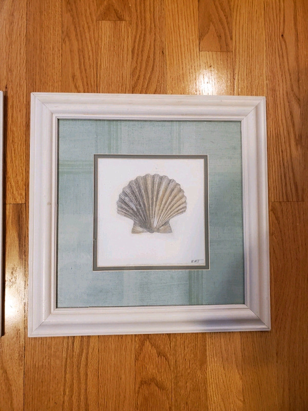 Matching seashells wall pictures  in Home Décor & Accents in Red Deer - Image 3