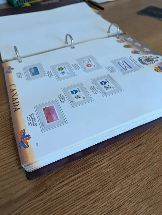 Unity Canada Stamp Album. Vol 1 in Hobbies & Crafts in City of Toronto - Image 9