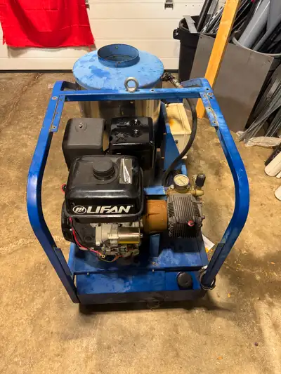 We had this pressure washer mounted to our vehicle. We have since sold the vehicle and no longer req...