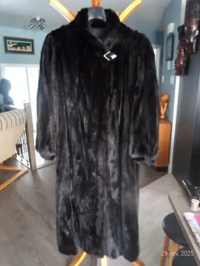 Rare Dyed Mink Coat – Timeless Elegance, View more