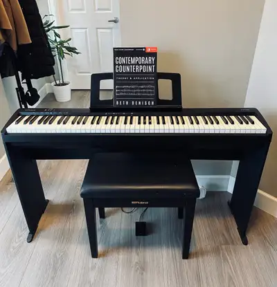 New High-Graded ROLAND 88 Weighted Keys Piano w/  Bluetoot, View more
