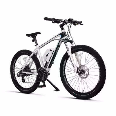Adult bike - Front and rear disc brakes, front suspension. Installed front and rear fenders for ridi...