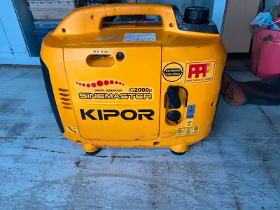 Gen works good I just bought a 5500w So no need for the 2000w