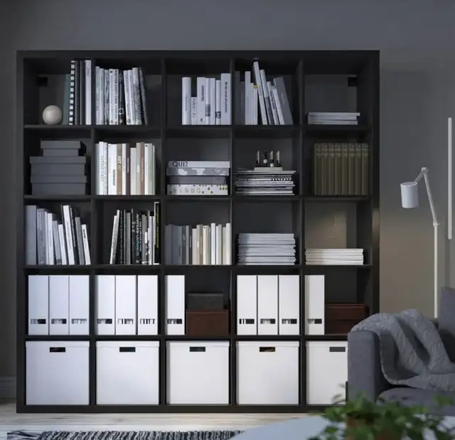 FREE Delivery! $281 Retail KALLAX 5x5 Wood Shelf Unit, Cube Stor in Bookcases & Shelving Units in Oshawa / Durham Region - Image 4