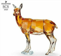 SWAROVSKI CRYSTAL 2020 Annual Edition DOE / FEMALE DEER Figurine