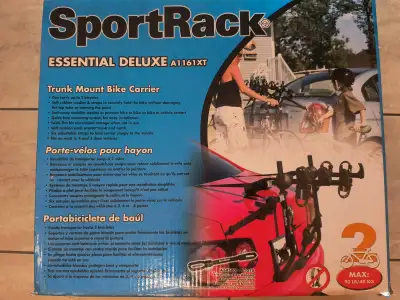 SportRack 2 vélos pour coffre de voiture, View more