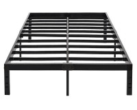 Joceret 14" King Size Metal Bed Frame, Supports 3500 lbs NEW