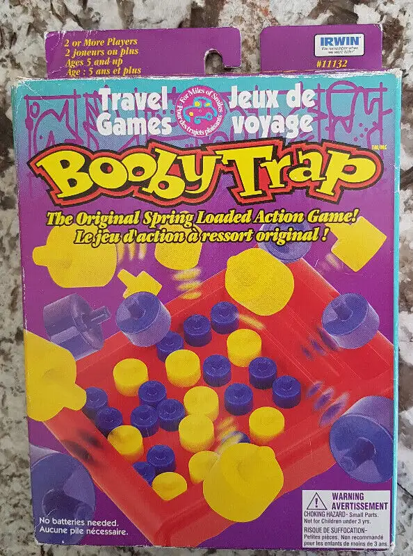 Travel Games, Booby Trap, Mini Master Mind, Travel Games