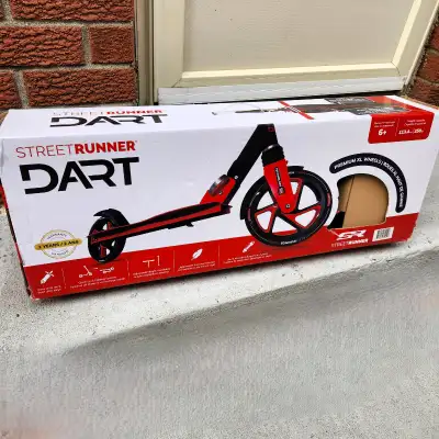 Scooter – Street Runner Dart Foldable Cruiser w/ 200mm Premium W, View more