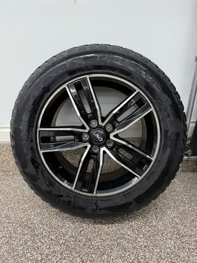 Studded ice tires for ford explorer / edge. 9/32 tread depth. Used for three seasons. 5x114.3 patter...