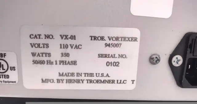 TROEMNER VX-2400 MULTI-TUBE VORTEXER in General Electronics in Kitchener / Waterloo - Image 5
