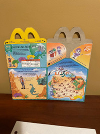 8 x New Collectable McDonalds Happy Meal Boxes