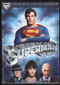 Superman The Movie-4 disc dvd set-Very good condition