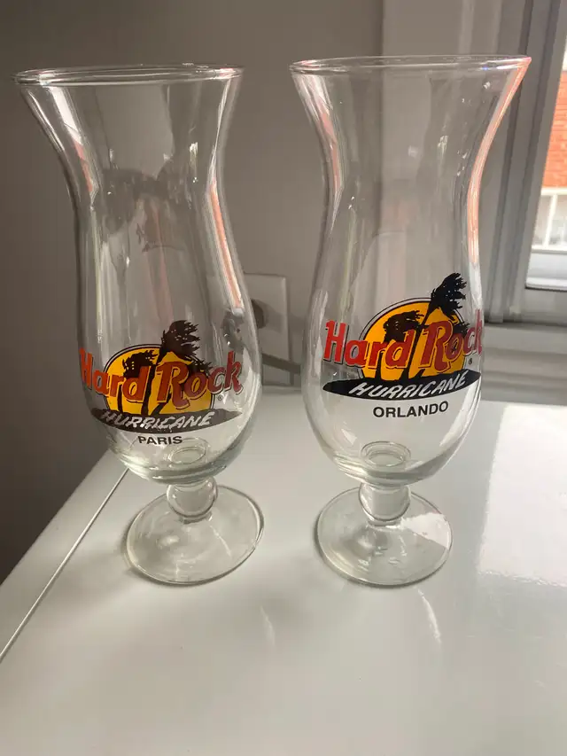 Rare Glass Hard Rock Cafe Vintage ( BRAND NEW ) BARGAIN!!!