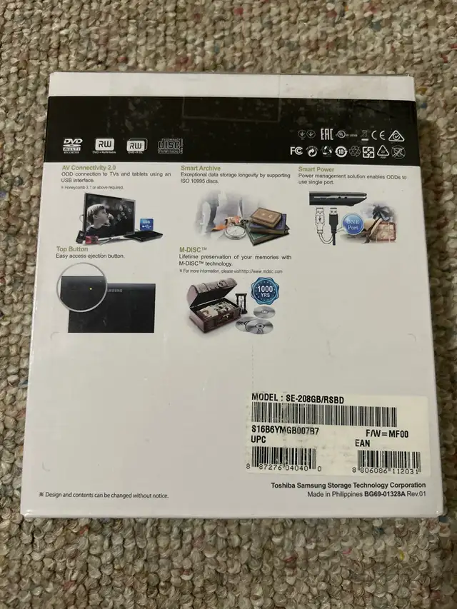 Samsung Ultra Thin DVD Writer531649012863477761